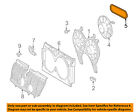 0119970092 Mercedes Oem Ac Condenser