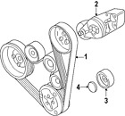 038-903-315-c Volkswagen 038903315c Genuine Oem Belt