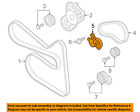 03c145299m Volkswagen Vw Oem Drive Fan Belt Tensioner 03c145299m Volkswagen Vw Oem Drive Fan Belt Tensioner