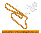 X3-serpentine 11287628658 Bmw Oem Drive Fan Belt
