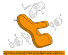 X6-serpentine 11287628659 Bmw Oem Drive Fan Belt