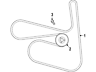 11720-3sg0a Nissan Genuine Oem Serpentine Belt