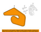 12638664 Gm Cadillac Oem Drive Fan Belt