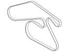 12654815 Gm Buick Chevrolet Gmc Genuine Serpentine Belt Enclave Traverse Acadia