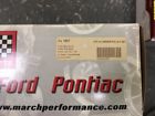 302-351w-351c 1657 March Performance Pulley Set Clear Ford Of
