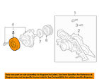 166030w010 Toyota Oem-belt Tensioner Pulley