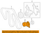 166200s012 Toyota Oem Tundra Tensioner Assembly