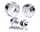 1855 March Performance Aluminum Big Block Ford High Flow Pulley Kit