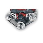 23007 March Performance Pulley Kit Serpentine Aluminum Clear Chevy Big Block
