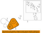 2521223721 Hyundai Oem Drive Fan Belt