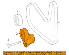 Glc300-serpentine 2742001270 Mercedes-benz Mercedes Oem