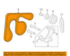 31110r1aa01 Honda Drive Fan Belt
