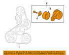 31170r40a01 Honda Oem-belt Tensioner