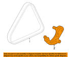 31170rwk025 Honda Oem 07-11 Civic-serpentine