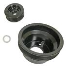 4350-08 March Performance Pulley Set Ratio Serpentine Steel Black Bbc