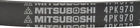 4pk970 Mitsuboshi Serpentine Belt
