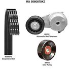 5060875k3 Dayco Serpentine Belt Drive Component Kit Fits Ford 036687907523