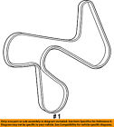 53032857ab Mopar Jeep Chrysler Oem Wrangler Drive Fan Belt