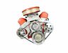 551576 Ict Billet Sbc Steering Pump Accessory Drive Bracket Kit For