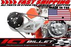 551775 Ict Billet Sbc Sanden Compressor Bracket Long Water 657814750890