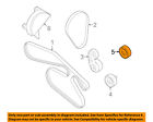 6e5z6c348a Ford Oem-serpentine Drive Belt