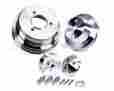 7115 March Performance Aluminum Bbc V-belt High Water Flow Pulley Kit P N