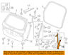 74966tk8a01 Honda Oem Odyssey Liftgate Tailgate Bracket