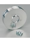 2-groove 7731 March Performance Crankshaft Pulley Aluminum Polished Chevy Bb Short Pump