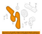 809221210 Subaru Oem Belt