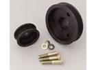 847601 Auto Specialties Pulley Set Serpentine Aluminum Black Chevy Small Block