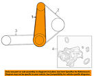 909160235683 Toyota Oem Camry Serpentine Belt
