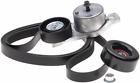 90k-38185 Gates New Serpentine Belt Drive Component Kit