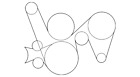 92067152 Gm Pontiac Genuine Serpentine Belt