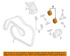 95510211921 Porsche Oem Pulley