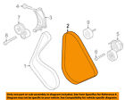 95810225110 Porsche Oem Drive Fan Belt