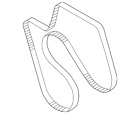 98035628 Gm Chevrolet Gmc Genuine Serpentine Belt