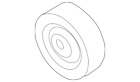 98057284 Gm Chevrolet Gmc Genuine Idler Pulley