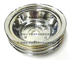 A9608 Assault Racing Products New Small Block Chevy Groove Chrome Steel