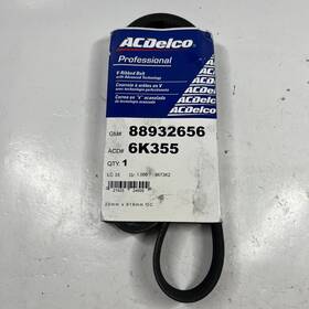 6k355 Ac Delco Serpentine Belt For Vw Coupe Toyota Matrix Mini Cooper Beetle