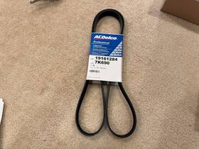 19161284 Acdelco 7k690 Standard V-ribbed Serpentine Belt