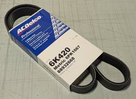 88932668 Acdelco 6k420 Genuine Serpentine Belt New Oem Metric 6pk1067