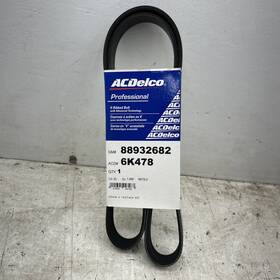 6k478 Acdelco Serpentine Belt New Old Stock