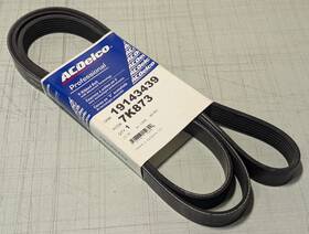 19143439 Acdelco 7k873 Genuine Serpentine Belt New Oem