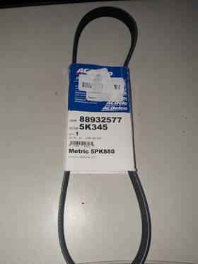 88932577 Acdelco V-ribbed Serpentine Belts