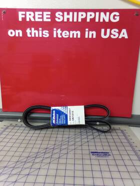 88932807 Acdelco Ac Delco Professional V-belt V-ribbed Belt New Free Shipping