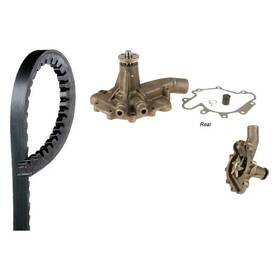 Bndl-113288 Acdelco For Gmc K1500 1979 Professional Engine Coolant Water Pump And V-belt Kit