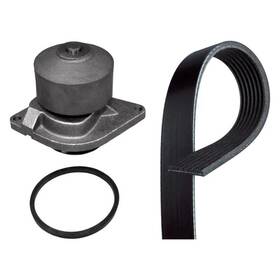 Bndl-113412 Acdelco For Dodge Ram 2500 02 Engine Coolant Water Pump And Serpentine Belt Kit