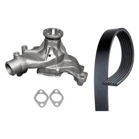 Bndl-113631 Acdelco For Gmc G1500 88 Professional Engine Coolant Water Pump And Serpentine Belt Kit