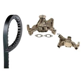 Bndl-113745 Acdelco For Gmc K1500 1979 Professional Engine Coolant Water Pump And V-belt Kit