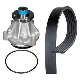 Bndl-114002 Acdelco For Ford E-350 Super Duty 06-10 Engine Coolant Water Pump And Serpentine Belt